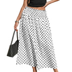 Women's Polka Dot Midi Skirt🌟👗
