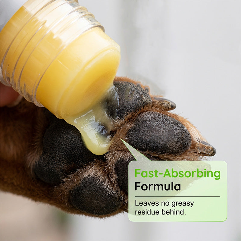 🔥 Moisturizing Pet Paw Balm Stick – Coconut & Beeswax, Lick-Safe, No-Mess 🐾