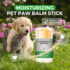 🔥 Moisturizing Pet Paw Balm Stick – Coconut & Beeswax, Lick-Safe, No-Mess 🐾