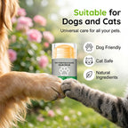 🔥 Moisturizing Pet Paw Balm Stick – Coconut & Beeswax, Lick-Safe, No-Mess 🐾
