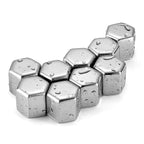 Reusable Stainless Steel Hexagon Ice Cubes Set
