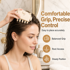 🎉Wireless Heated Volumizing Root Lift Clip, Portable Travel Hair Styling Tool for Flat Fine Hair