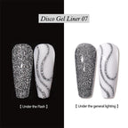 Reflective Glitter Gel Nail Polish Liner