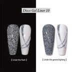 Reflective Glitter Gel Nail Polish Liner