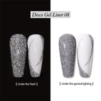 Reflective Glitter Gel Nail Polish Liner