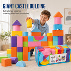Kids' Soft EVA Foam Building Blocks Set – Lightweight, Safe & Perfect for Creative Play 🧱✨