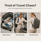 💼 Large Capacity Business Backpack with USB Port