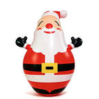 150cm Inflatable Santa Claus Tumbler with LED Light Christmas Outdoor Party Decoration