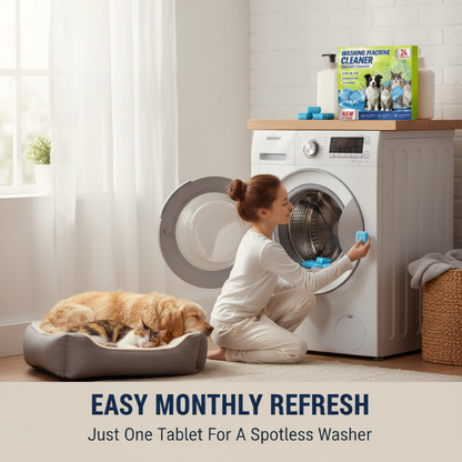 🐾  Pet‑Owner Washing Machine Cleaner Tablets 🧼