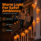 Halloween Pumpkin String Lights