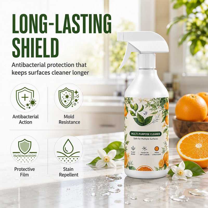 🧴 BUY 2 GET 1 FREE! 🏠 Powerful All-Purpose Cleaner Spray – Cuts Grease, Removes Stains & Fresh Scent – Kitchen, Bathroom & Surfaces ✨
