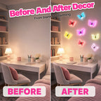 💝3D Adhesive Glowing Butterfly Night Light