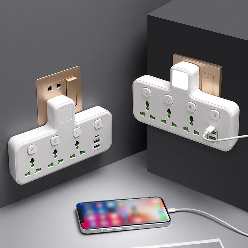 Connecting Socket with Type-C Charging Plug