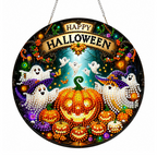 Halloween DIY Sparkle Art Hanging Ornament Kit