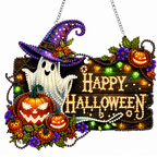 Halloween DIY Sparkle Art Hanging Ornament Kit