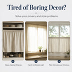 Retro Lace Short Kitchen Curtain