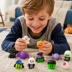 🎃 Halloween Squishy Toy Set Washable & Reusable🧹Party Favors & Trick-or-Treat 👻