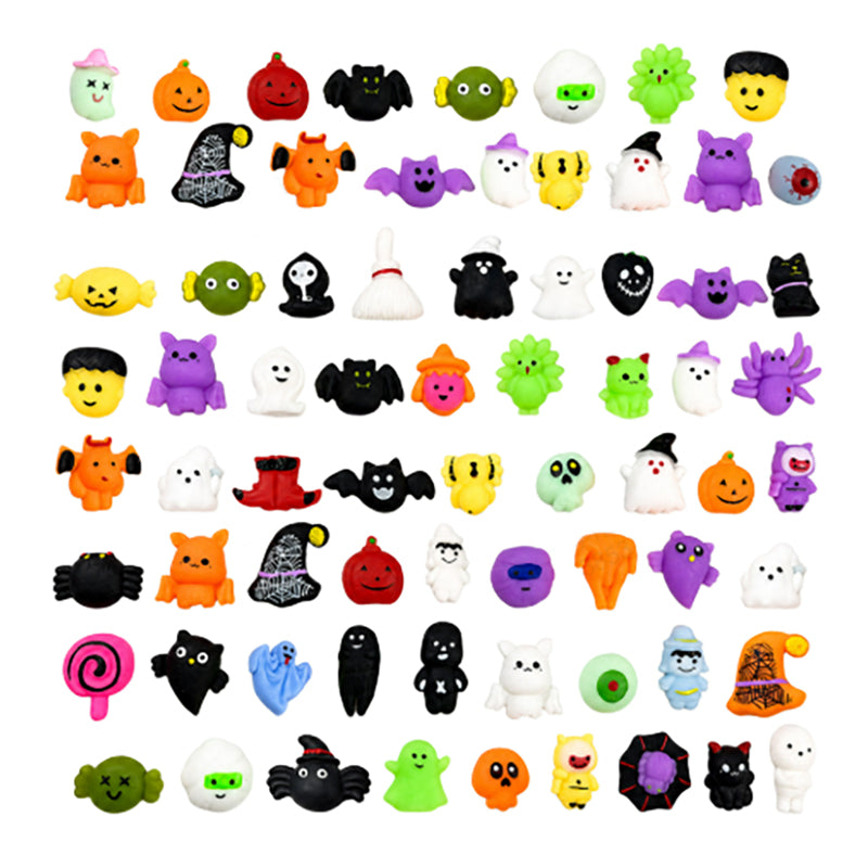 🎃 Halloween Squishy Toy Set Washable & Reusable🧹Party Favors & Trick-or-Treat 👻