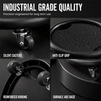 Abdominal Roller Wheel Disc with Knee Mat