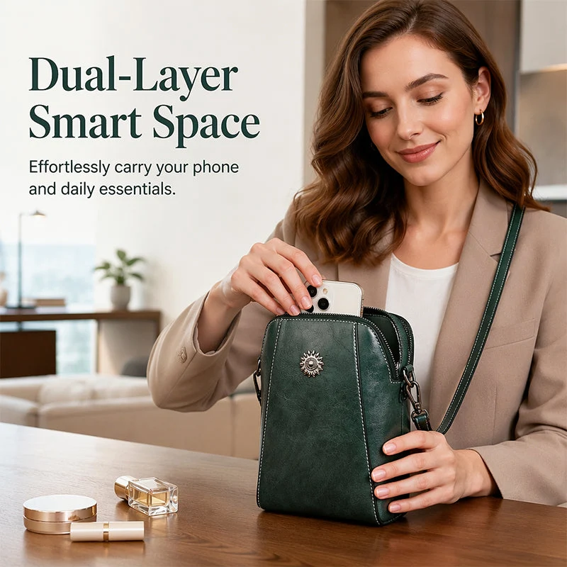 All-match Vertical Cellphone Bag