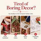 🎄 3D DIY Christmas Pearl Art Kit