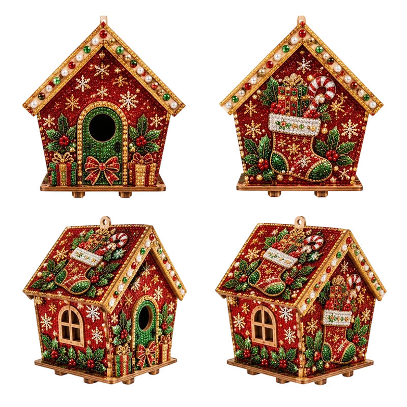 🎄 3D DIY Christmas Pearl Art Kit