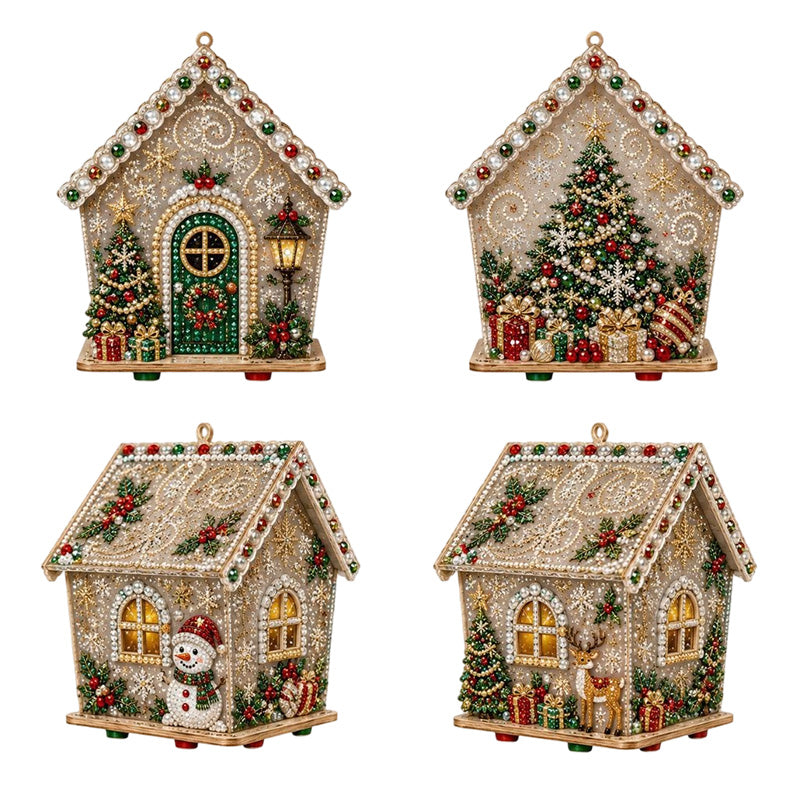 🎄 3D DIY Christmas Pearl Art Kit