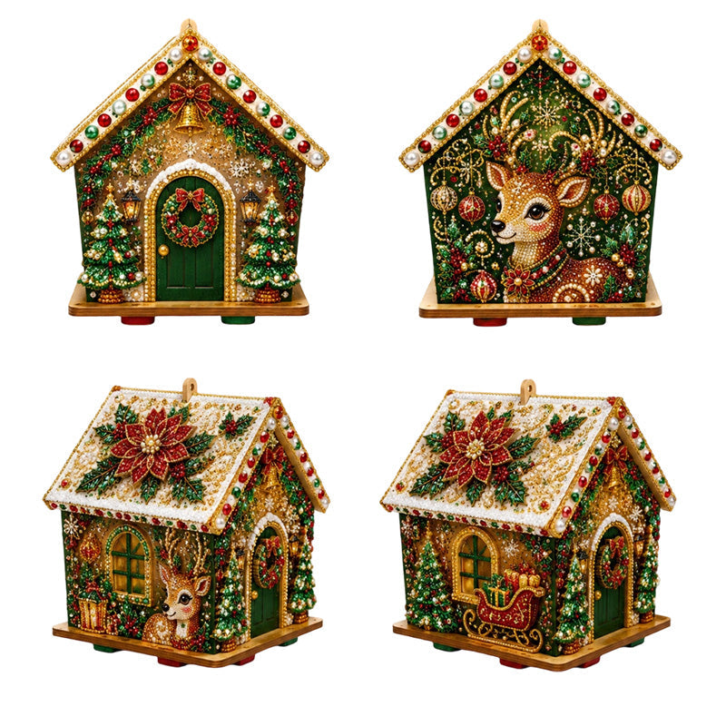 🎄 3D DIY Christmas Pearl Art Kit