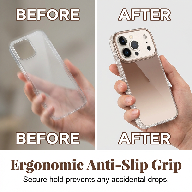 Radiant Glitter Phone Case with Camera Protection