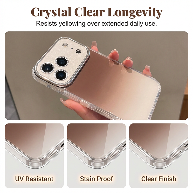 Radiant Glitter Phone Case with Camera Protection