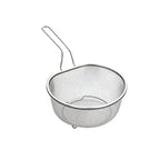 🔪🍳 Stainless Steel Sieve with Handle – Fine mesh, durable & easy-grip – Perfect for straining pasta, fruits & veggies 💧