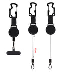 Heavy-Duty Retractable Keychain with Bottle Opener