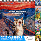 2027 Funny Cat Meme Calendar🐱📅