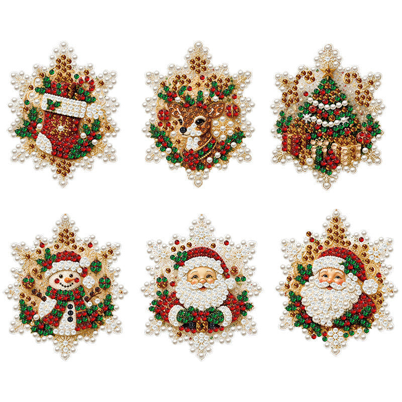 Christmas DIY Painting Hanging Ornaments Set