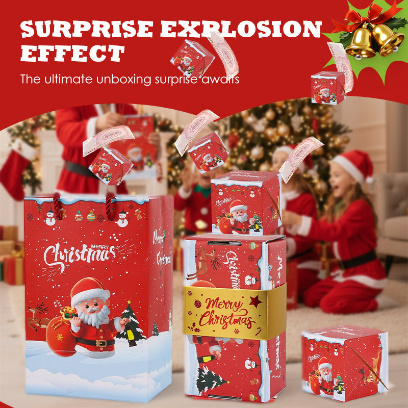 🥳 Explosion Gift Box ! Pop-up surprise, festive theme & gift bag. Unforgettable gifting – grab yours! ✅