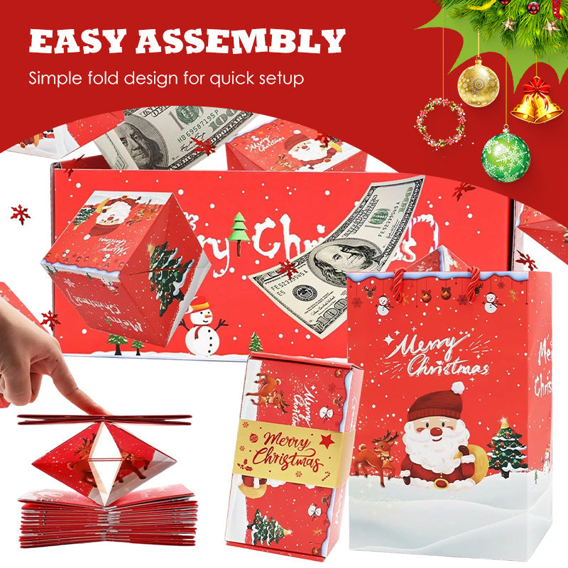 🥳 Explosion Gift Box ! Pop-up surprise, festive theme & gift bag. Unforgettable gifting – grab yours! ✅