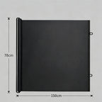 Retractable Punch-Free Pet Gate for Indoor Doorways and Stairs