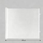 Retractable Punch-Free Pet Gate for Indoor Doorways and Stairs
