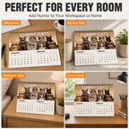 2027 Funny Cats Wall Calendar