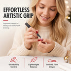 6-Color Christmas Nail Polish Pen Set