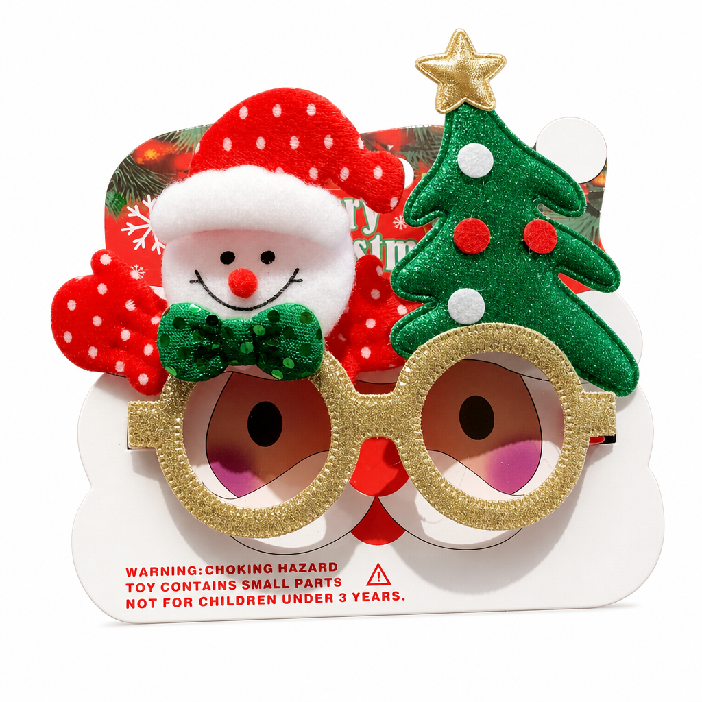 👻 🎃Novelty Christmas Eyeglass Frames Funny Holiday Party Decoration Eyewear