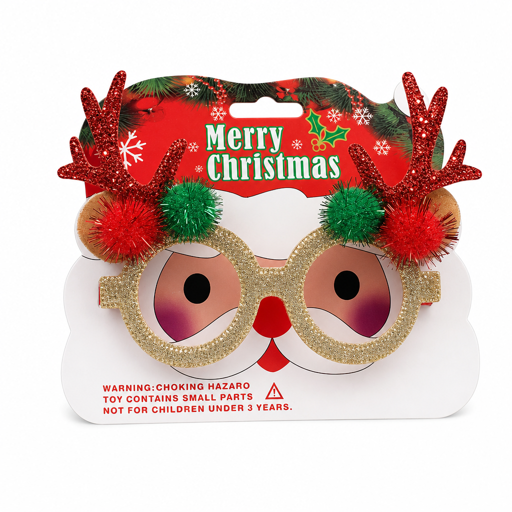 👻 🎃Novelty Christmas Eyeglass Frames Funny Holiday Party Decoration Eyewear