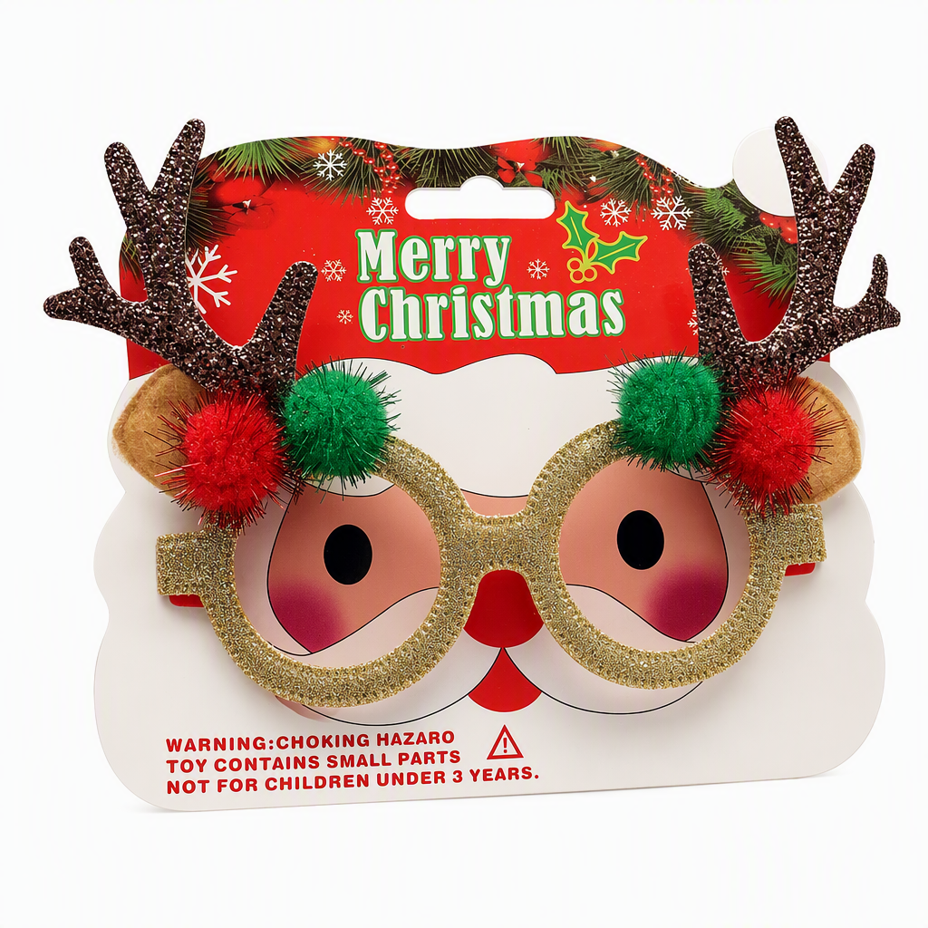 👻 🎃Novelty Christmas Eyeglass Frames Funny Holiday Party Decoration Eyewear