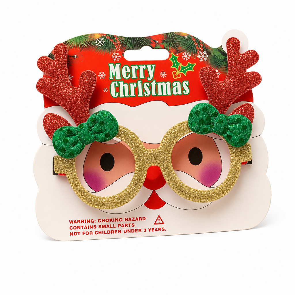 👻 🎃Novelty Christmas Eyeglass Frames Funny Holiday Party Decoration Eyewear