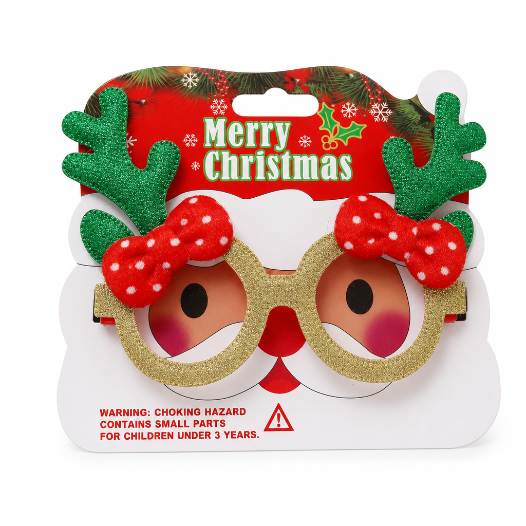 👻 🎃Novelty Christmas Eyeglass Frames Funny Holiday Party Decoration Eyewear