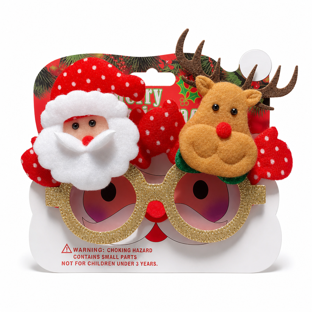👻 🎃Novelty Christmas Eyeglass Frames Funny Holiday Party Decoration Eyewear