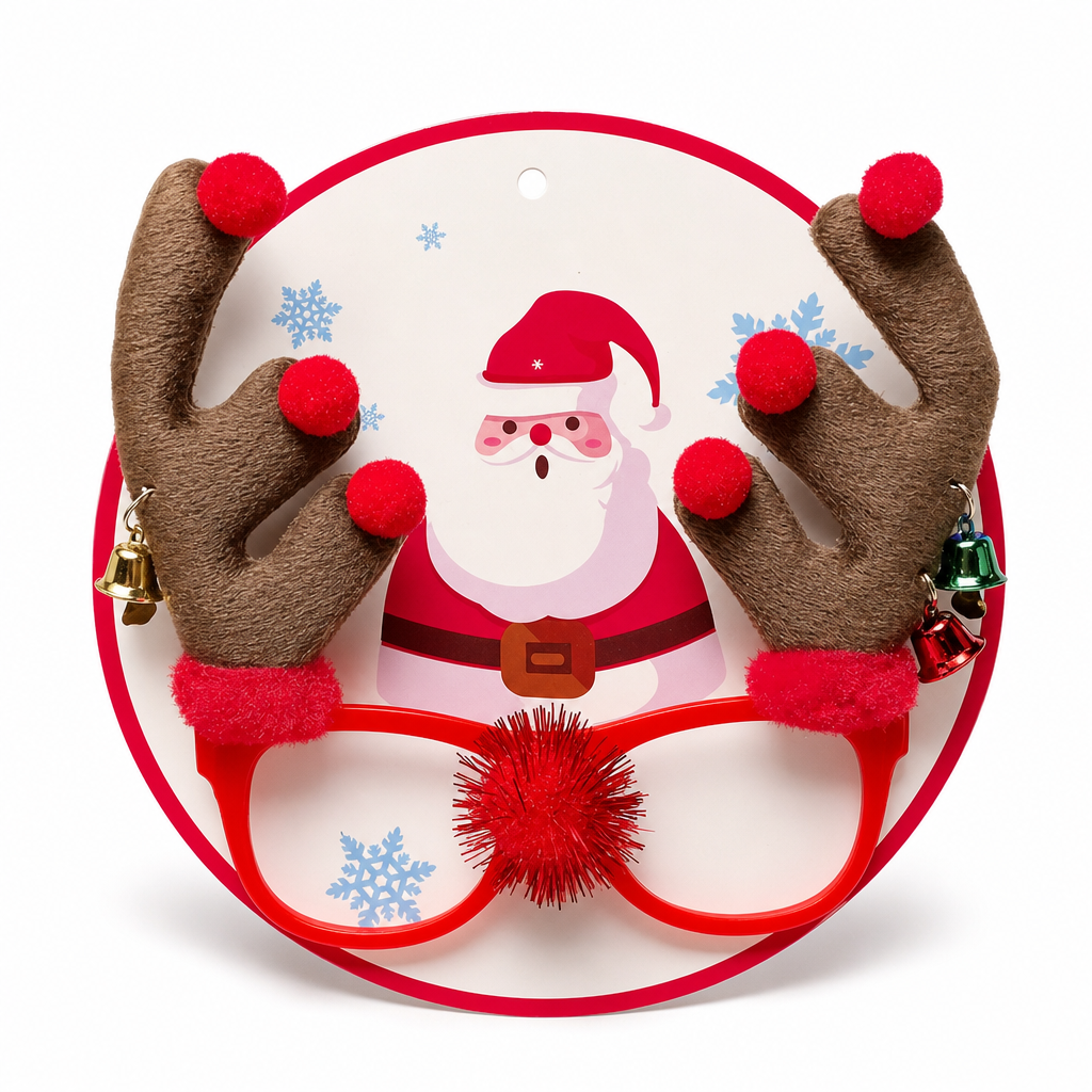 👻 🎃Novelty Christmas Eyeglass Frames Funny Holiday Party Decoration Eyewear