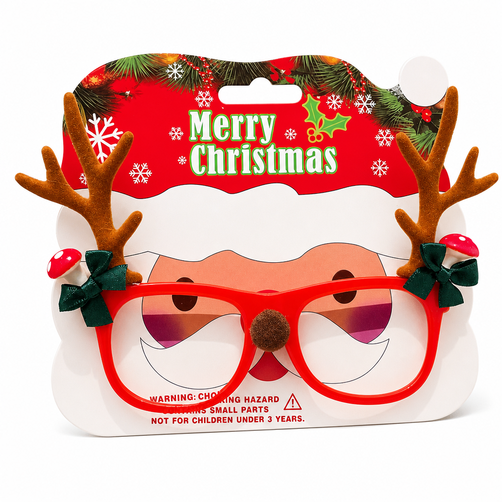 👻 🎃Novelty Christmas Eyeglass Frames Funny Holiday Party Decoration Eyewear