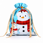 10 Pack Christmas Drawstring Candy Gift Bags