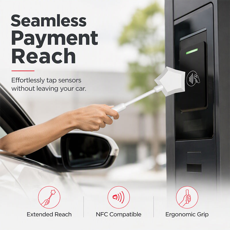 Star Wand NFC Card Holder for Tolls & Parking